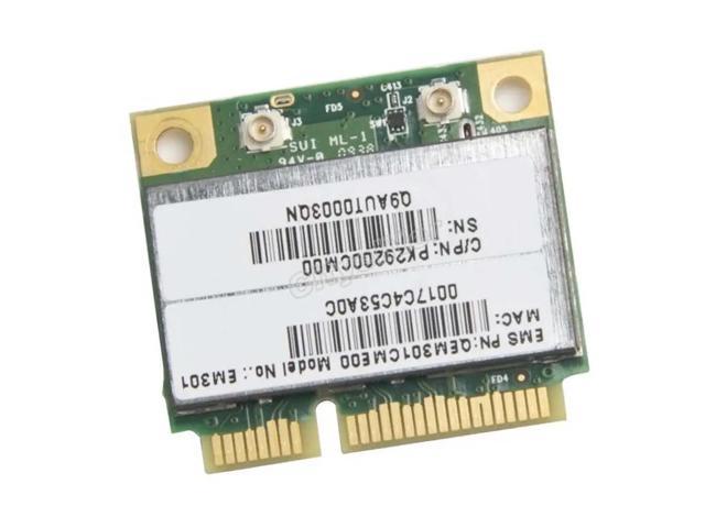 Atheros AR5009 AR9281 AR5B91 Half Mini PCI-e WLAN Wifi Wireless Card