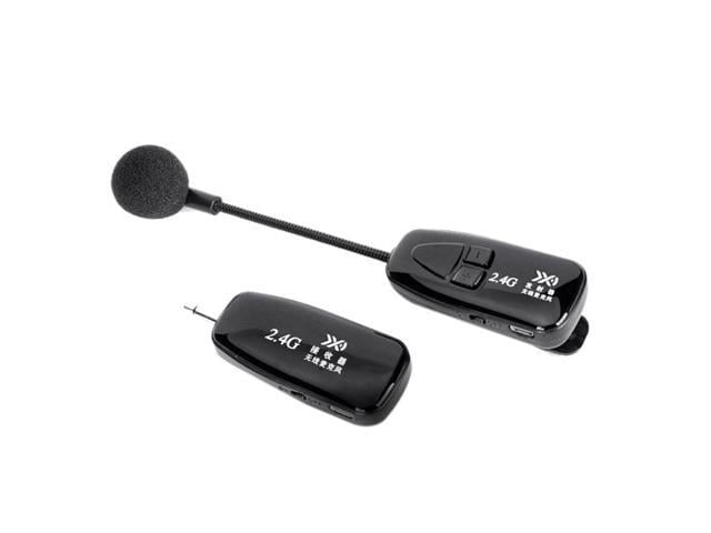 Беспроводной микрофон петличка как подключить 2.4G Wireless Tie Clip Microphone Lavalier Lapel MIC Mobile Phone Wireless Micro