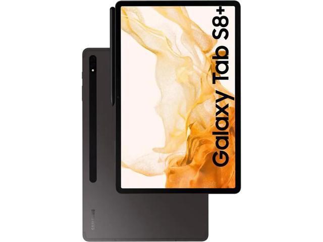 Samsung Galaxy Tab S8+ Single-SIM 256GB ROM + 8GB RAM 12.4" (GSM only | No CDMA) Factory Unlocked 5G + WIFI Tablet (Graphite) - International Version