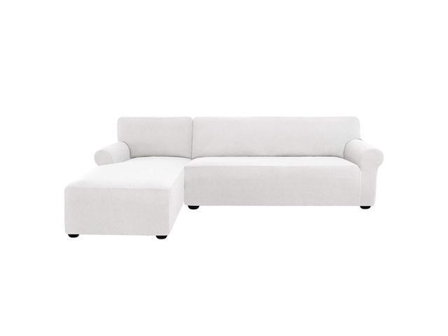 grey suede sectional couch