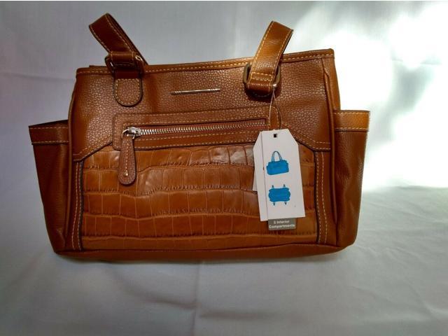 ladies tan purse