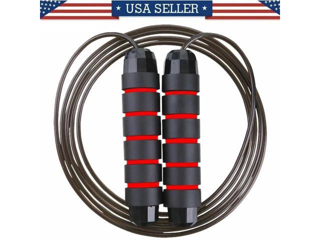 Aerobic Exercise Boxing Skipping Jump Ropes Adjustable Bearing Gym Speed Fitness 