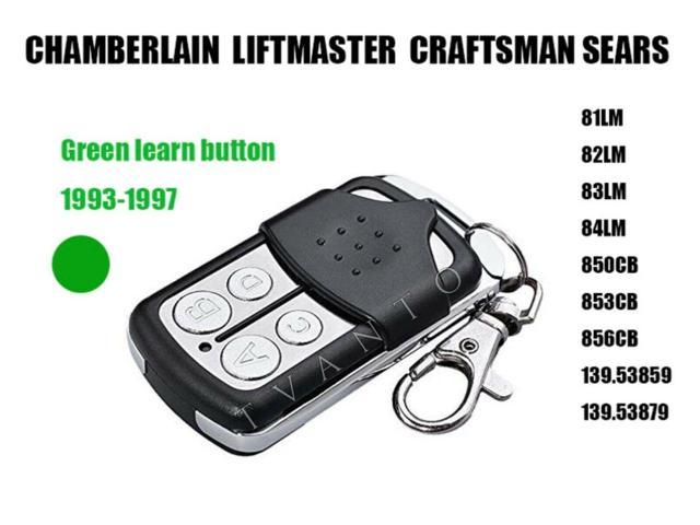 Craftsman Garage Door Opener Mini Remote Control Work With