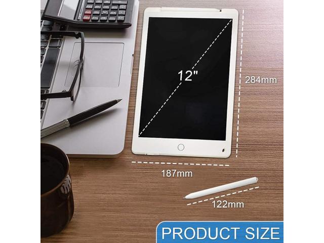 Zell 12 Inch Lcd Writing Tablet For Kids Adults, Drawing Tablet Erasable  Drawing Pad Magnetic Drawing Board With Lock Key, Doodle Board For  Toddlers, Electronic Notepad Office Gifts Kids Toys Gifts 