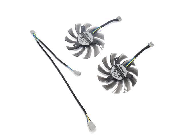 75mm 4PIN PLD08010S12HH Cooler Fan For NVIDIA GEFORCE GTX 550 Ti Nvidia GeForce GTX 560 Ti VisionTek R9 270X Cooling Fan