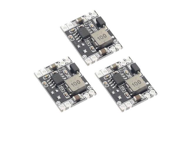 3 Pcs Ultra Small Size Dc Dc Step Down Power Supply Module 3a Output 24v 12v To 5v 3 3v Buck Converter For Arduino Newegg Com - 