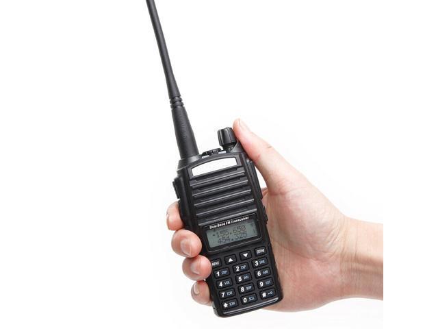 Earpiece 10x Baofeng UV-82 V//UHF Dual Band 2800mAh Two-way Radio Walkie Talkie