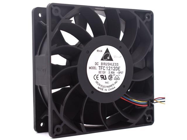 Delta TFC1212DE 120mm 12cm PWM 252CFM 12038 DC 12V cooling fans New