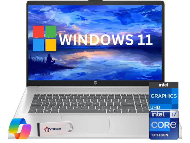 Computer 17 Air HP 17 Business and Student Laptop Computer,17.3