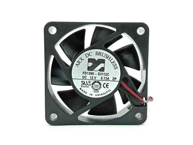 2Pcs Ultra-quiet 12V 0.13A 50mm Blower Turbo Fan 5015 Cooling for 3D Printer 