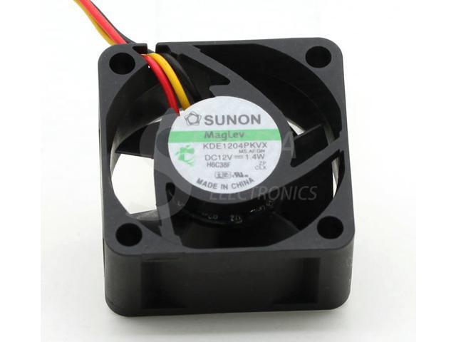 Sunon KDE1204PFVX Ventilatore DC12V 1,8W 40*40*10mm 2pin #am