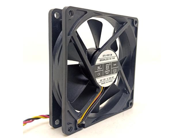 N A Cooling Fan TD9025LS,Server Cooler Fan TD9025LS 12V 0.16A Cooler Fan for 2Wire 9cm
