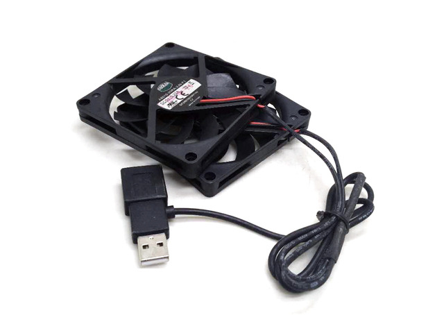 2pcs/pair slim USB fan 80mm*10mm DC5V A8010-20RA-2JN-F1 5V 0.25A 8010 ...