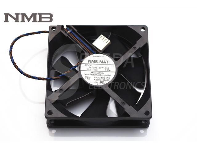 NMB 3610RL-04W-B56 12V 0.38A 9025 90x90x25mm 9cm Server Inverter Pwm ...