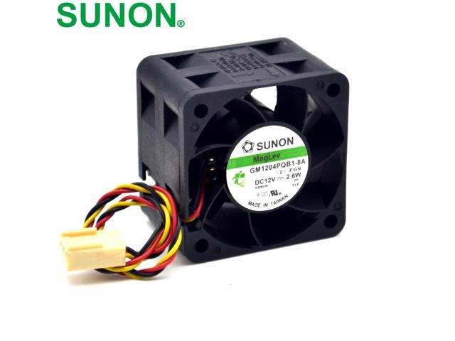 SUNON MB40202VX-000U-G99 DC 24V 1.54W 40x40x20mm Ventola Di Raffreddamento Del Server A 3 Fili - Foto 2