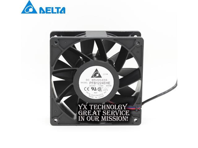 and PFB1224EHE 12CM 12038 24V 1.08A wind inverter fan Delta 120*120*38mm -  Newegg.com