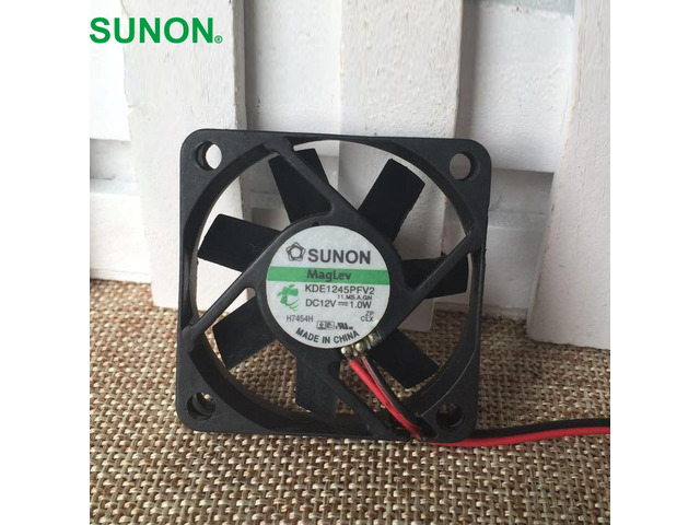 Sunon 40x40x20mm 12V DC Cooling Fan - 3-Pin Ball Bearing For PC Case Or CPU