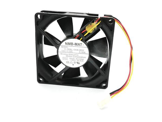 Stop PC Overheating with NMB 80mm Cooling Fan 12V 3108NL-04W-B59 3-Wire