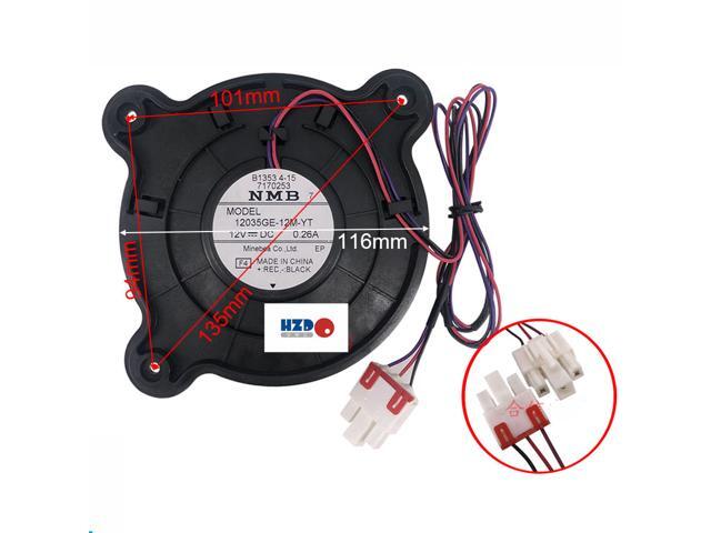 Ventilateur NMB 12035GE-12M-YT 12V 0.26A - Refroidissement Pour Réfrigérateur Ou Autre