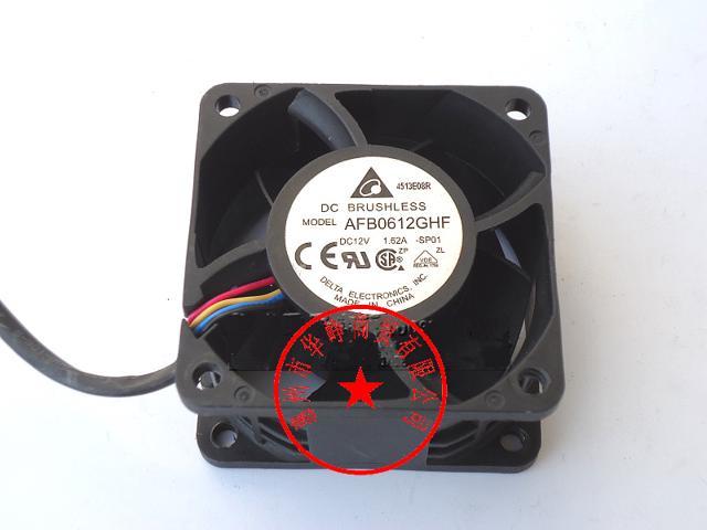Case Cooling Fan AFB0612HA for Delta CPU Fan  12V 0.22A 6CM 3Pin 