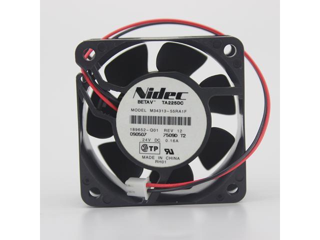 Ventilateur NIDEC TA225DC M34313-55RA1F 24V 0.16A 60x60x25 Mm - Refroidissement Pour Électronique - Neuf