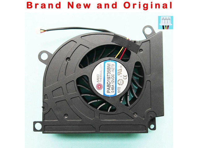 Ventilateur CPU Pour PC Portable MSI GT60/GT70 - Modèle AVC - Neuf D'origine