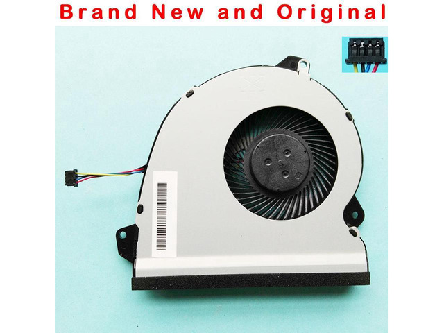 Ventilateur CPU De Rechange Pour PC Portable ASUS - Compatible ZX53VD/VE/VW Et ROG STRIX GL553/GL753VD Séries - Refroidissement