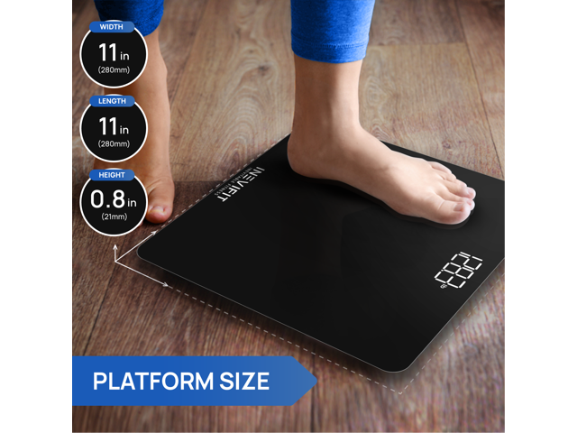 INEVIFIT Inevifit Bathroom Scale, Highly Accurate Digital Bathroom