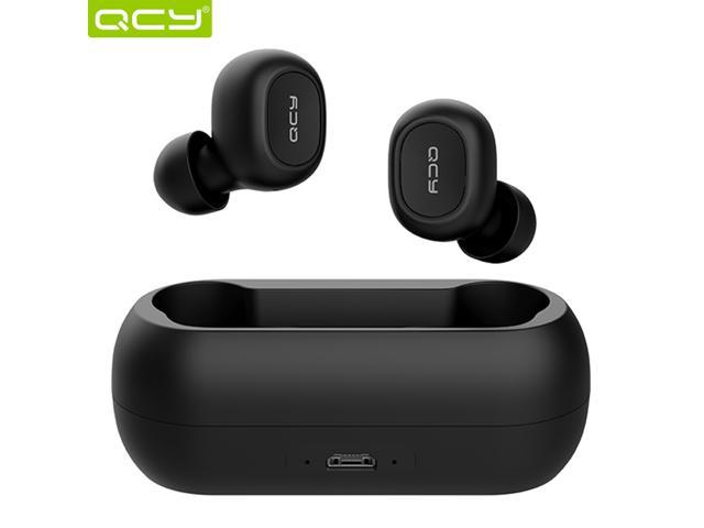 QCY T1C TWS Earphone Blutooth 5.0 Headphone 3D stereo Dual Mic Noise Cancelling Headset with charging box