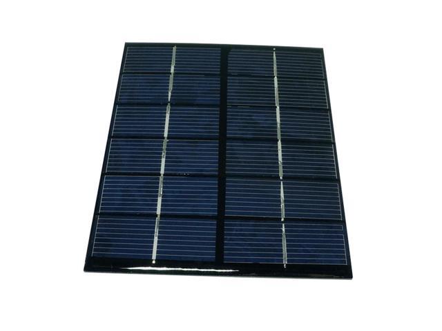 Portable 2W 6V 330mA Polysilicon Solar Power Panel DIY Kit Battery Panel