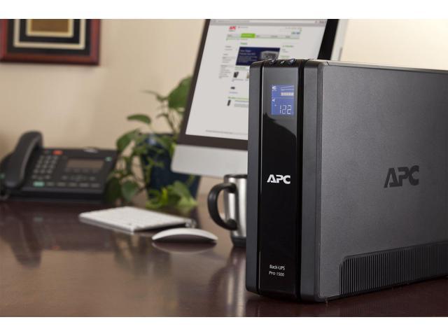 APC Back-UPS Pro 1500VA UPS Battery Backup & Surge Protector (BR1500G ...