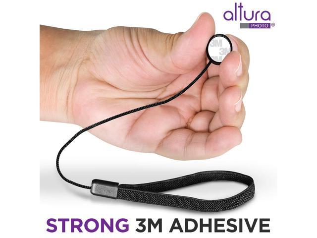 5 Pcs Altura Photo Lens Cap Keeper Holder + Premium Magicfiber Cleaning Cloth (609613864339)