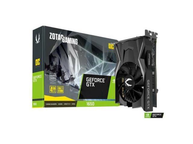 ZOTAC NVIDIA GeForce GTX 1650 OC 4G GDDR5 HDMI/ DisplayPort/ DVI-D 