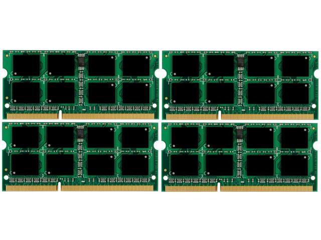 New 32GB 4X8GB PC3-12800 1600MHz DDR3 Memory for Laptop Notebook Computers 