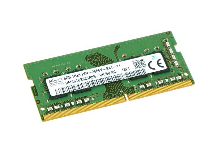 flaske insulator lave mad Hynix 8GB DDR4 PC4-21300 2666MHz 260-pin CL19 1.2v Unbuffered NON-ECC  SODIMM RAM Memory (HMA81GS6CJR8N-VK) Compatible With Precision 3550 System  Specific Memory - Newegg.com