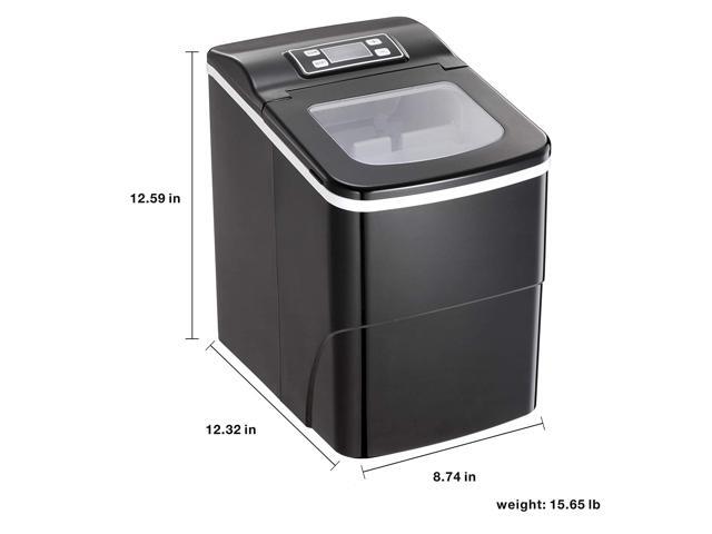 Aglucky Countertop Ice Maker Machine Portable Automatic Ice Maker