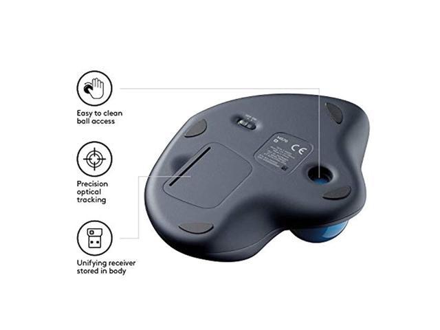 logitech m570 trackball sticking