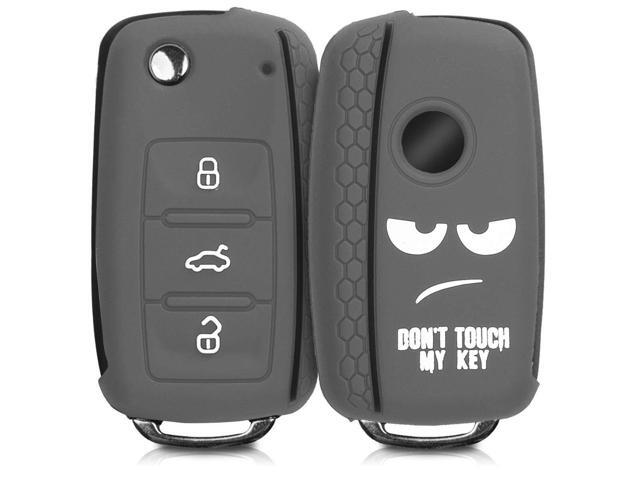 3 Buttons Protection Portable For VW Silicone Controller Case Car Key Cover