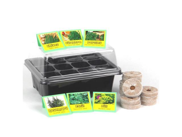 Kitchen Herb Garden Seed Starter Kit Newegg Com