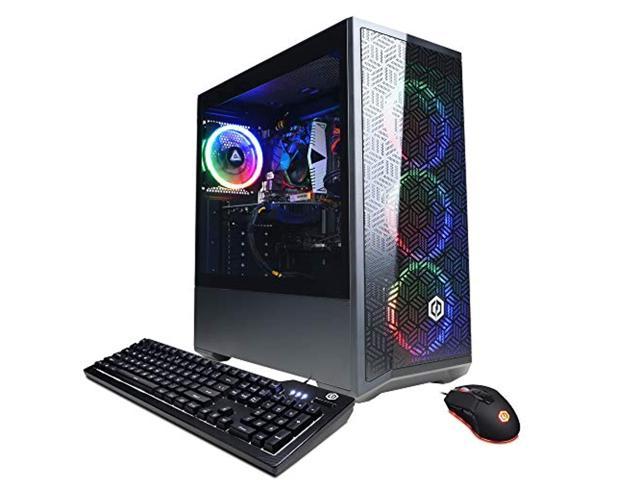 CyberpowerPC Gamer Xtreme VR Gaming PC, Intel i5-10400F 2.9GHz, GeForce GTX  1660 Super 6GB, 8GB DDR4, 500GB NVMe SSD, WiFi Ready and Win 10 Home 