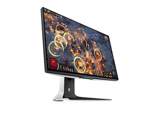 Alienware 27 Gaming Monitor - AW2721D (Latest Model) - 240Hz, 27-inch QHD, Fast IPS Monitor with VESA DisplayHDR 600, NVIDIA G-SYNC Ultimate Certification and IPS Nano Color Technology, White, (XW3CK)