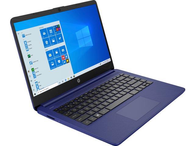 Hp 14 Laptop Intel Celeron 4gb Memory 64gb Emmc Indigo Blue 14 Dq0005dx 1429