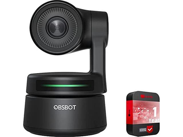 OBSBOT OWB-2004-CE Tiny AI-Powered PTZ Webcam 1080p HD Bundle with