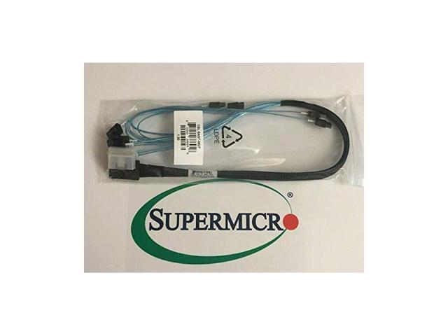 SuperMicro CBL-SAST-0827 Slimline SAS x8 (LE) to 8 SATA x4,INT, 70CM ...