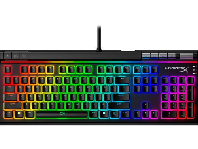 slutpunkt Addition Bemyndige HyperX - Alloy Elite 2 Full-size Wired Mechanical Gaming Keyboard - Black -  Newegg.com