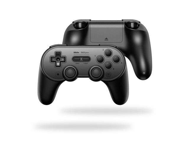 8bitdo Sn30 Pro Bluetooth Gamepad Black Edition Nintendo Switch Newegg Com