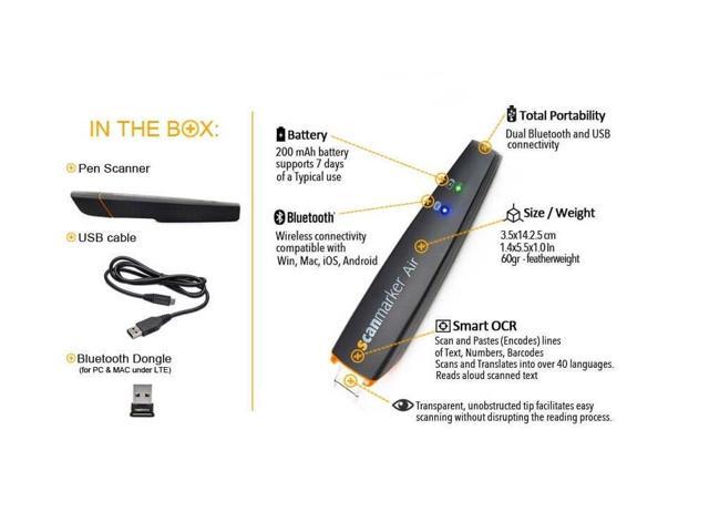  Scanmarker Air Pen Scanner - OCR Digital Highlighter