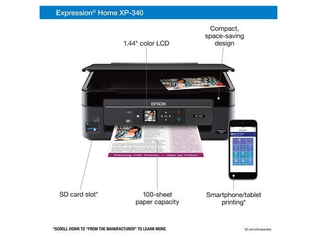 epson xp 340 scan