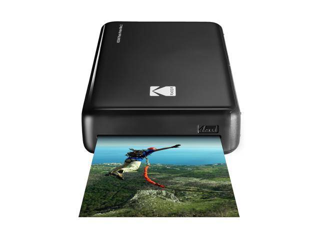 Kodak HD Wireless Portable Mobile Instant Photo Printer, Print Social Media Photos, Premium Full Color Prints. Compatible w/iOS and Android Devices (Black) - Newegg.com