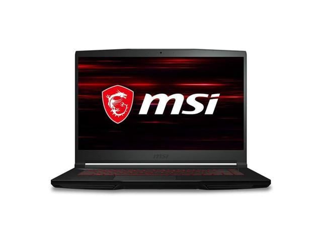 MSI GF Series GF63 THIN 9SC 15.6" 60 Hz IPS Intel Core i5 9th Gen 9300H (2.40 GHz) GeForce GTX 1650 Max-Q 8 GB Memory 512 GB NVMe SSD Windows 10 Home 64-bit Gaming Laptop
